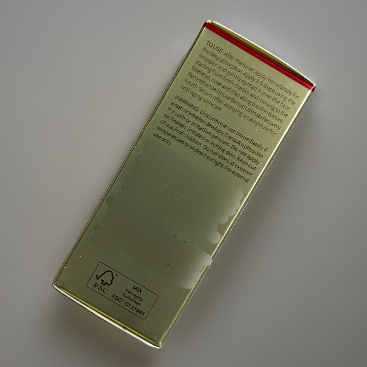BNIB THE WHOO Ultimate Recovery NAD Power Ampoule Luxury KBeauty 1 oz