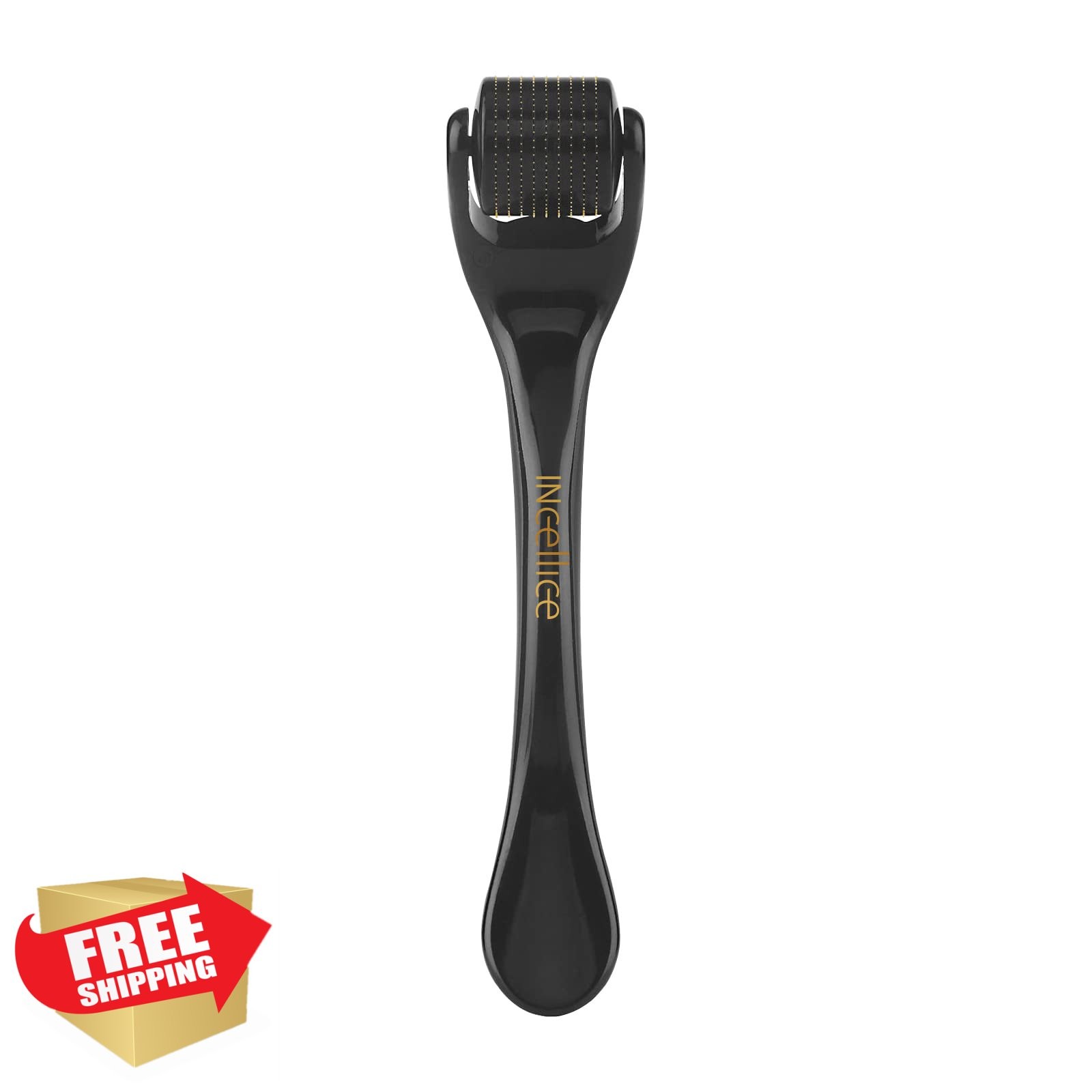 INCELLICE 1.5 Charcoal Black Derma Roller 540 Needles