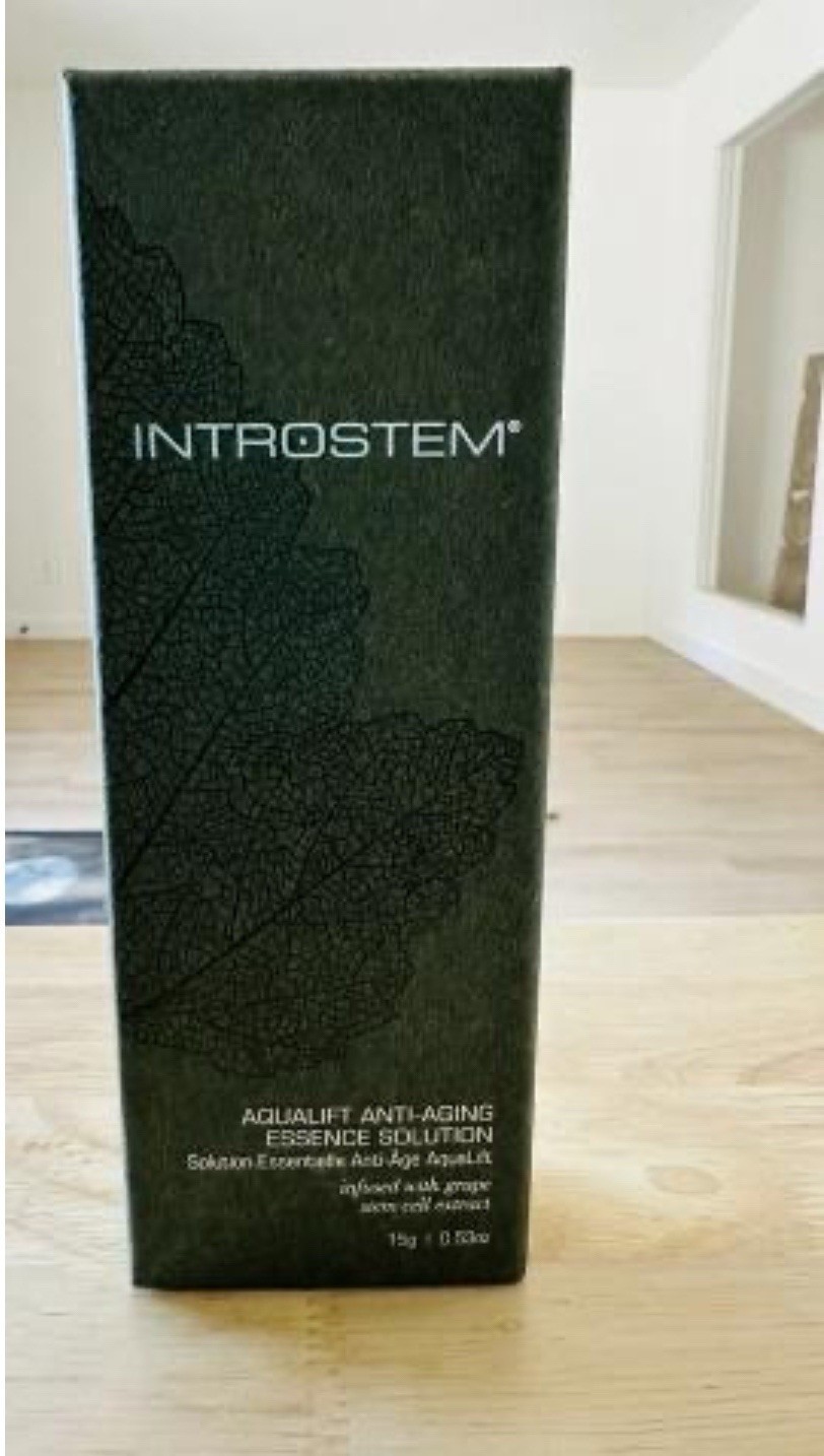 Introstem Aqualift Anti-Aging Essence Solution 0.53oz/15g Brand New