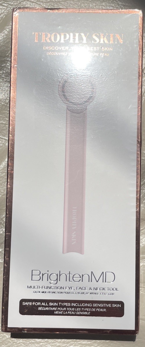 Trophy Skin Brighten MD Multifunctional 4-in-1 Anti-Aging Facial Wand New