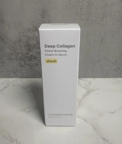 Deep Collagen Power Boosting Cream-in-Serum Anti-Aging Plumping Facial Treatment