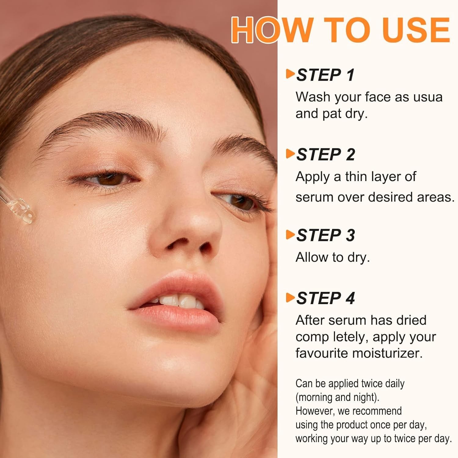 Premium 20% Vitamin C Serum For Face with Hyaluronic Acid, Retinol & Amino Acids