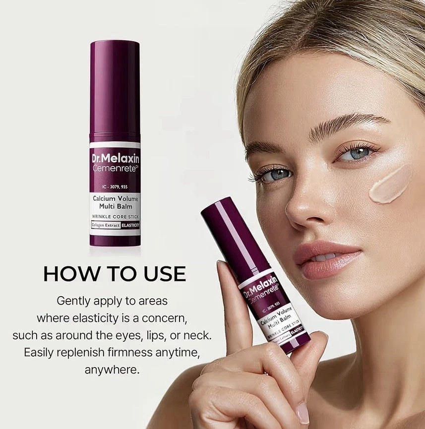 3x Dr.Melaxin Cemenrete Calcium Volume Multi Balm Wrinkle Core Stick K-beauty 9g