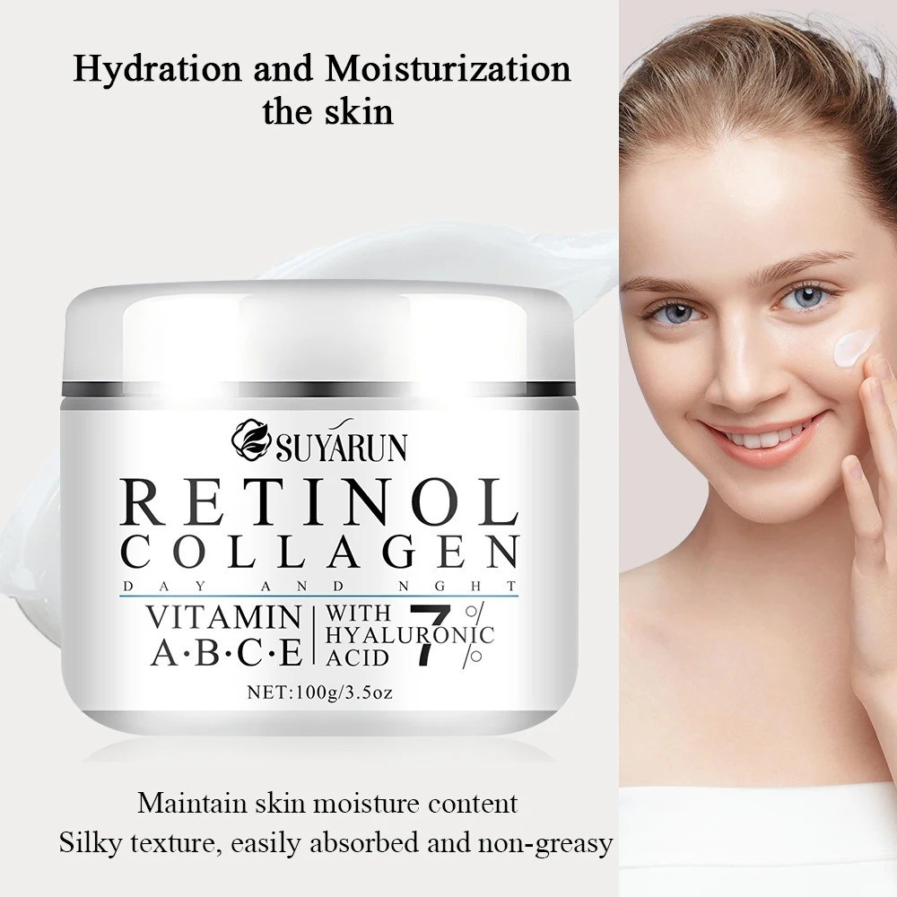 Shea Butter Body Cream Vitamin E Anti Aging Wrinkle Exfoliating Skin Care Serum