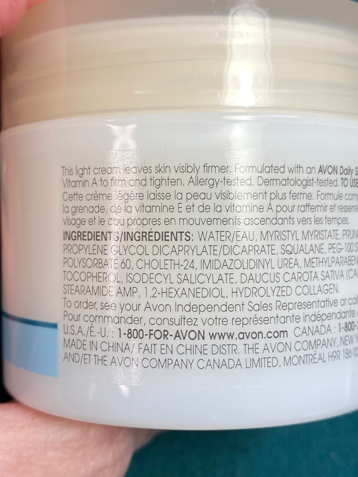 New Sealed Set of 2 AVON SOLUTIONS Dramatic Firming Face Cream 1.7 Oz Each