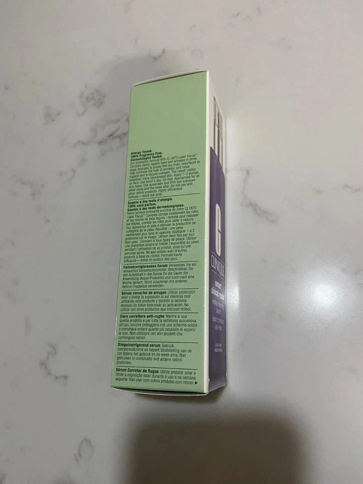 Clinique Smart Clinical Repair Wrinkle Correcting Serum – 3.4 oz / 100 mL NIB