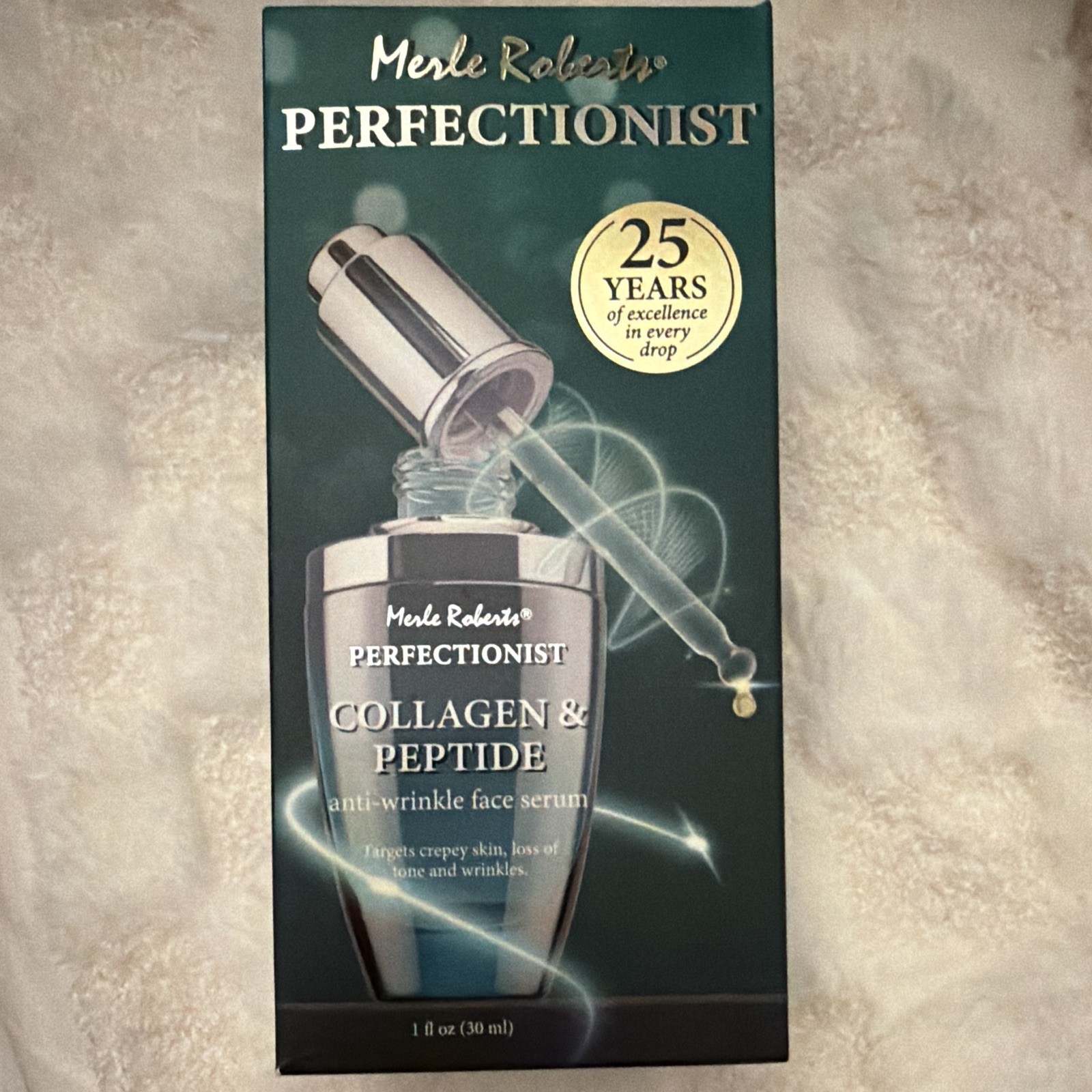 Merle Roberts Perfectionist Collagen & Peptide Anti-Wrinkle Serum 1 fl oz