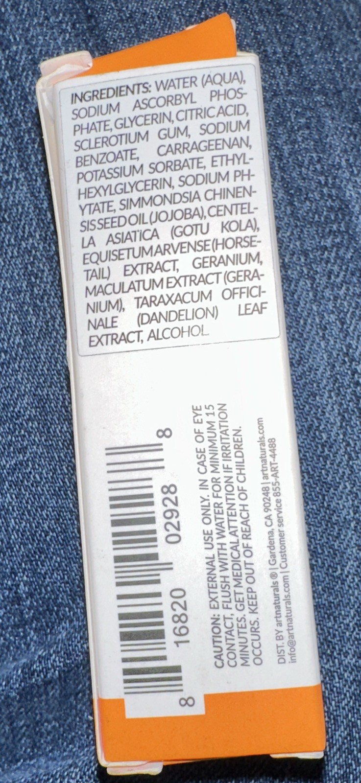 Artnaturals Vitamin C Serum, 0.33 fl oz (10 ml) Sealed