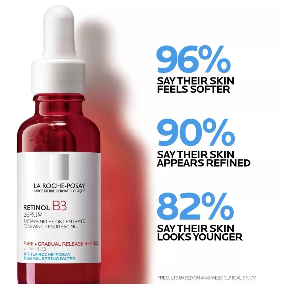 La Roche Posay Retinol Serum B3 Anti-Wrinkle Serum 30ml Exp:04-2028| Regentating