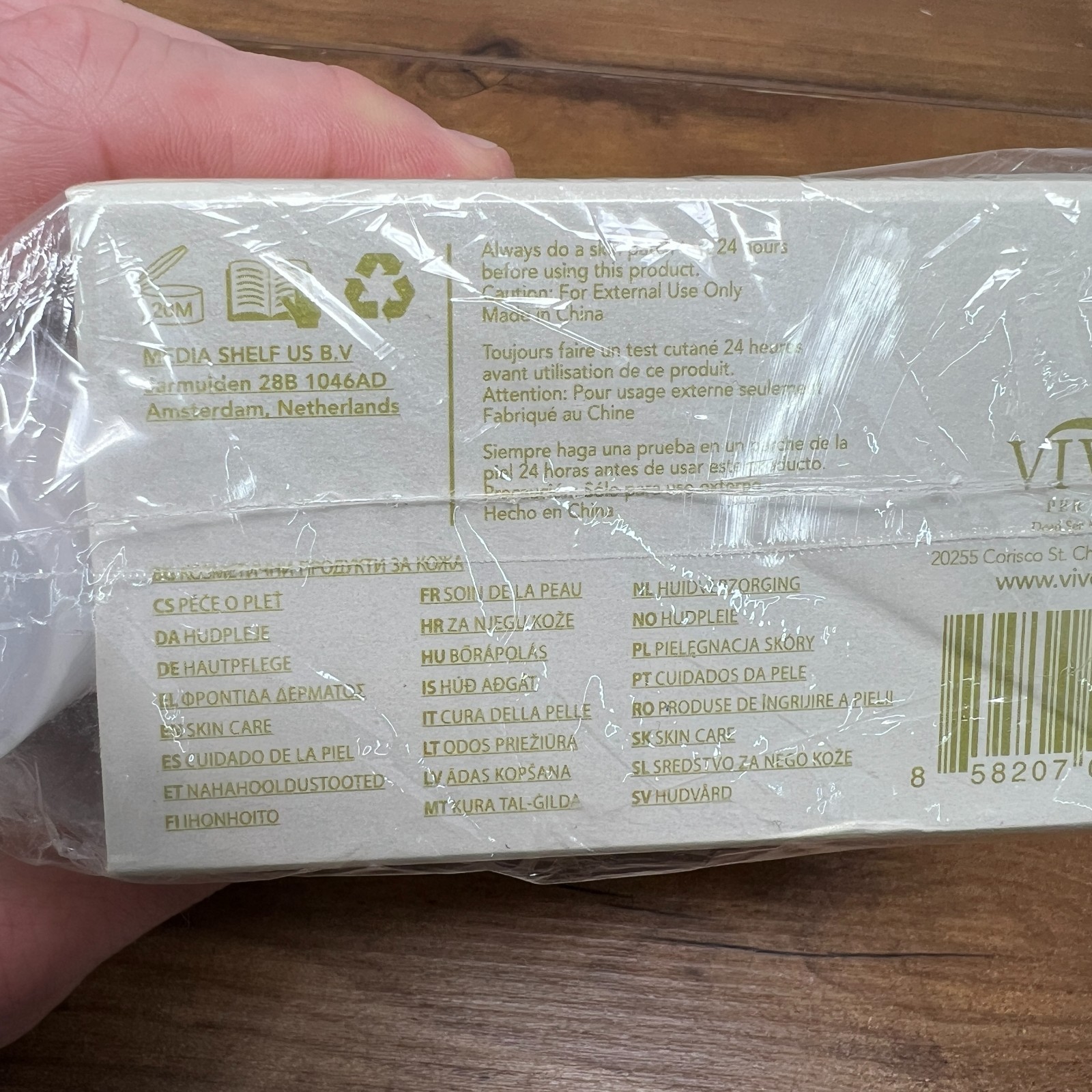 Vivo Per Lei Facial Peeling Gel Dead Sea Minerals 50ml Tube and Jar NEW Sealed