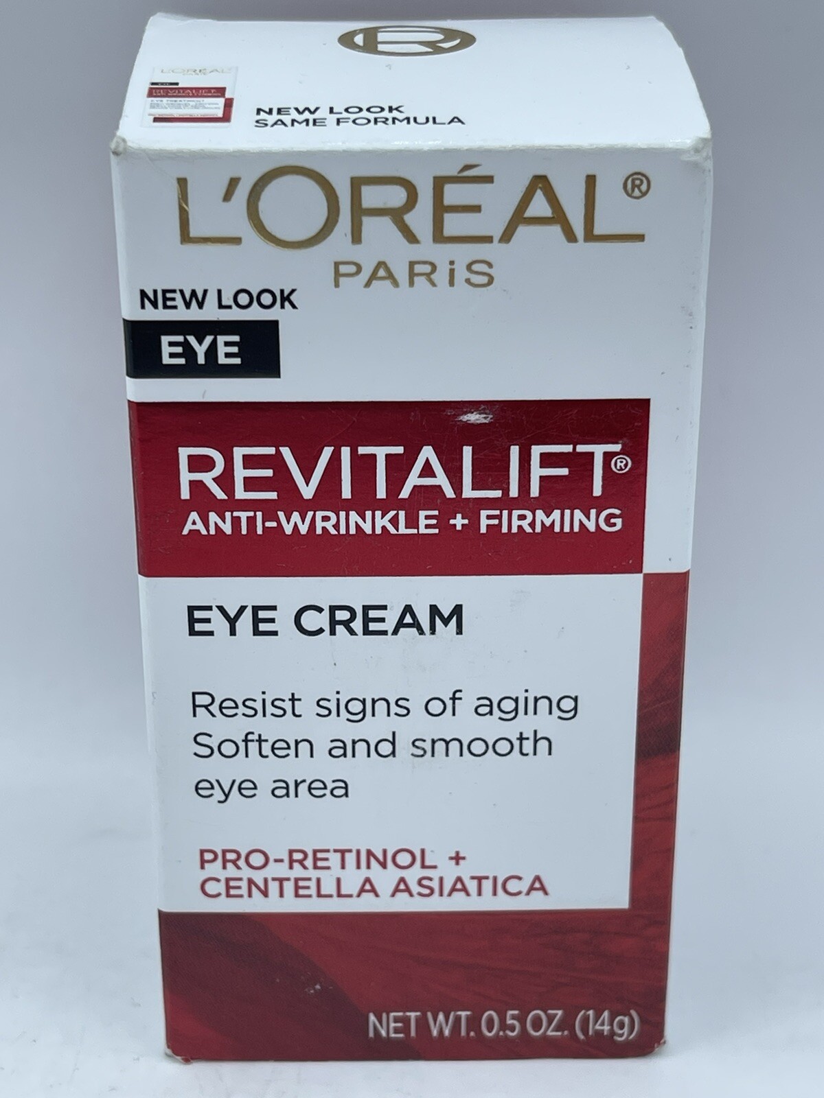 L’oreal REVITALIFT Anti Wrinkle & Firming Eye Cream Pro Retinol Anti Aging 0.5oz