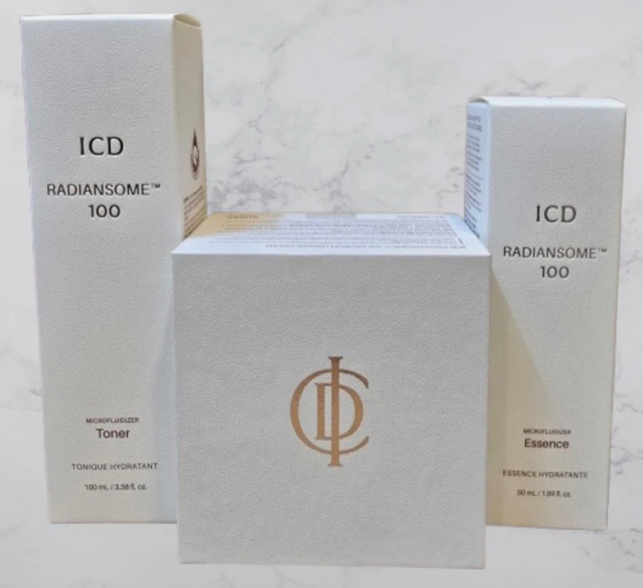 INCELLDERM ICD Radiansome 3-Piece Set Toner Essence Cream K-Beauty Skincare