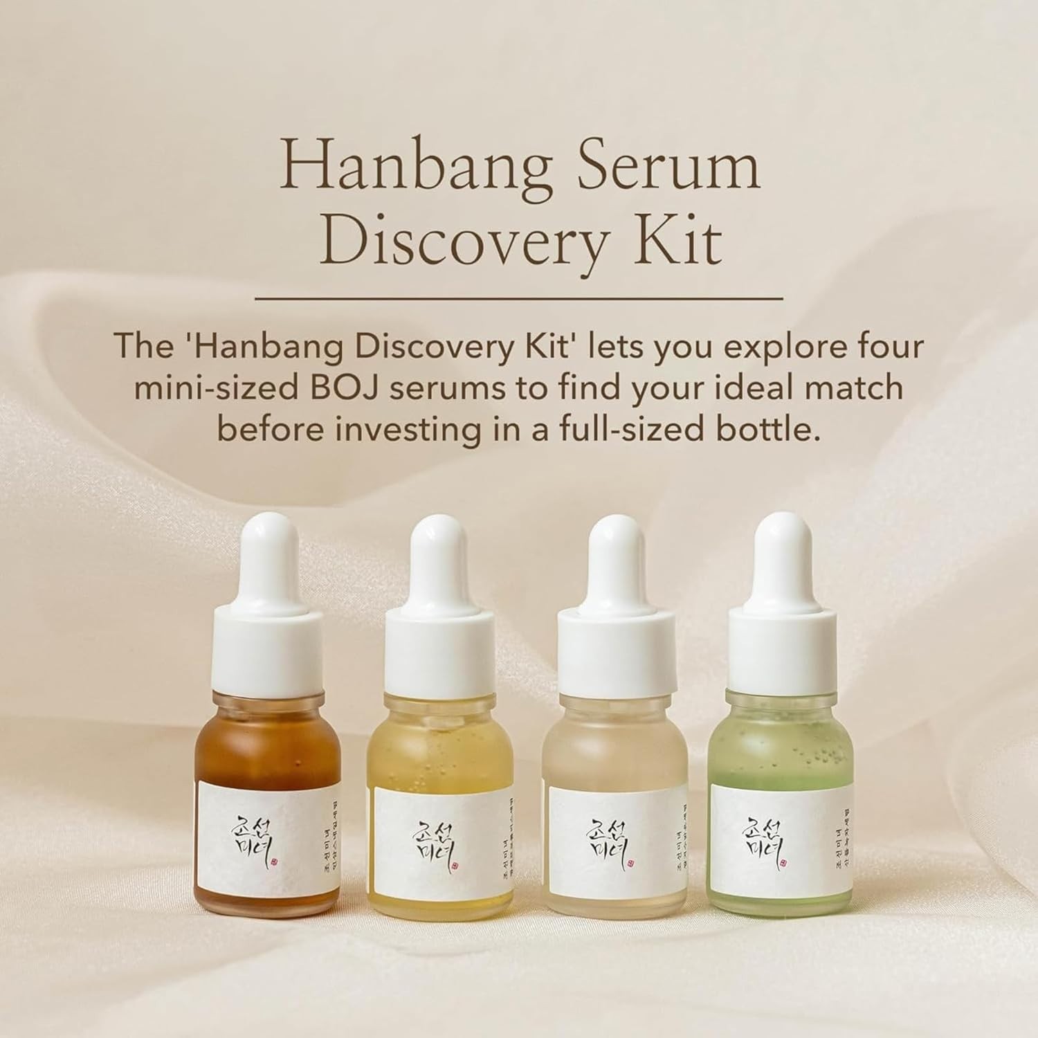 Beauty of Joseon – Hanbang Serum Discovery Kit, 0.33 Fl Oz/10 mL x 4