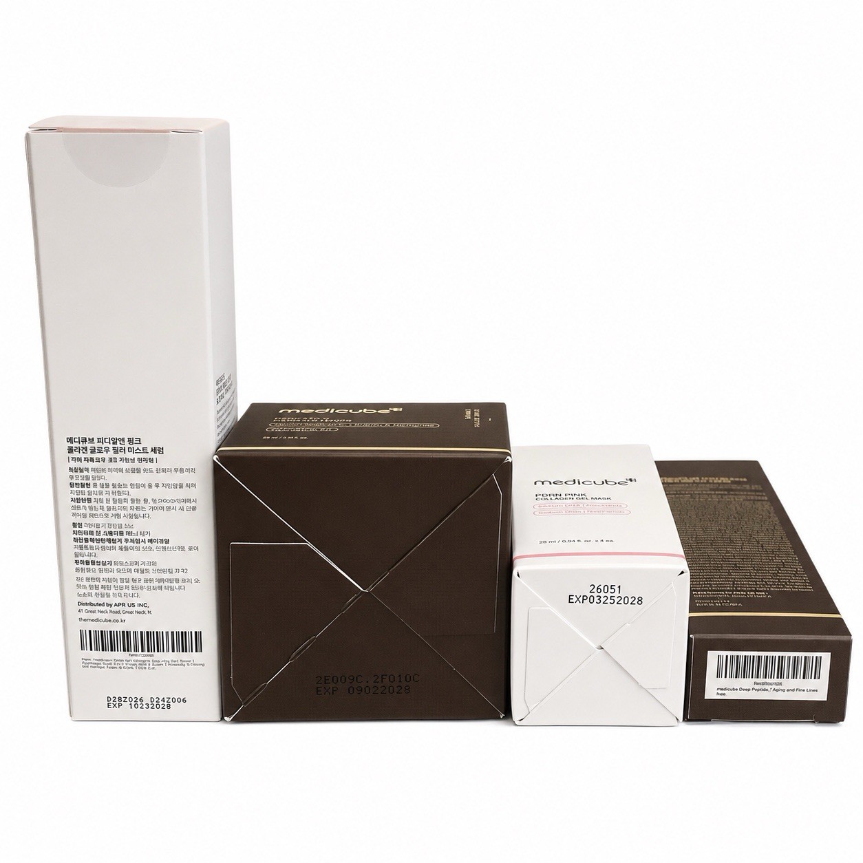Medicube Deep Peptide Skincare Set Bundle 4 Pc New Sealed Anti-Aging K-Beauty