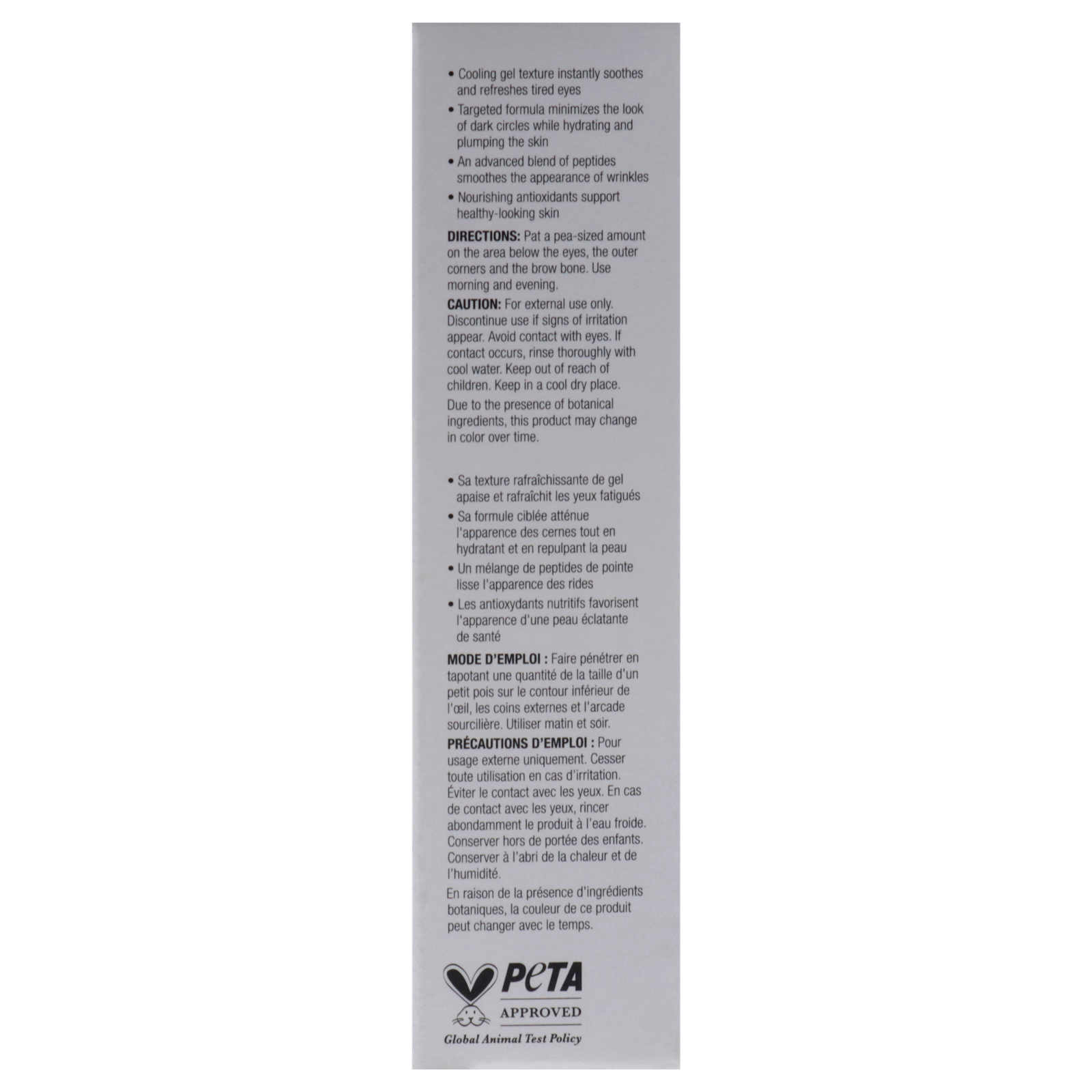 Vital C Hydrating Eye Recovery Gel by Image for Unisex – 0.5 oz Gel