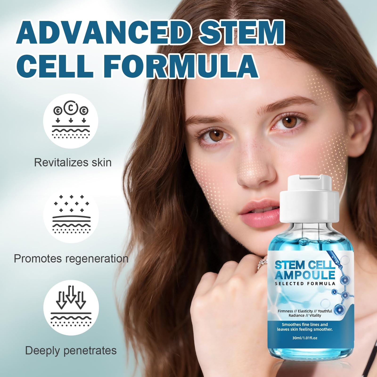 Serum 2 Pcs 1 fl.oz Microneedling Booster for Wrinkles Scars Use with and