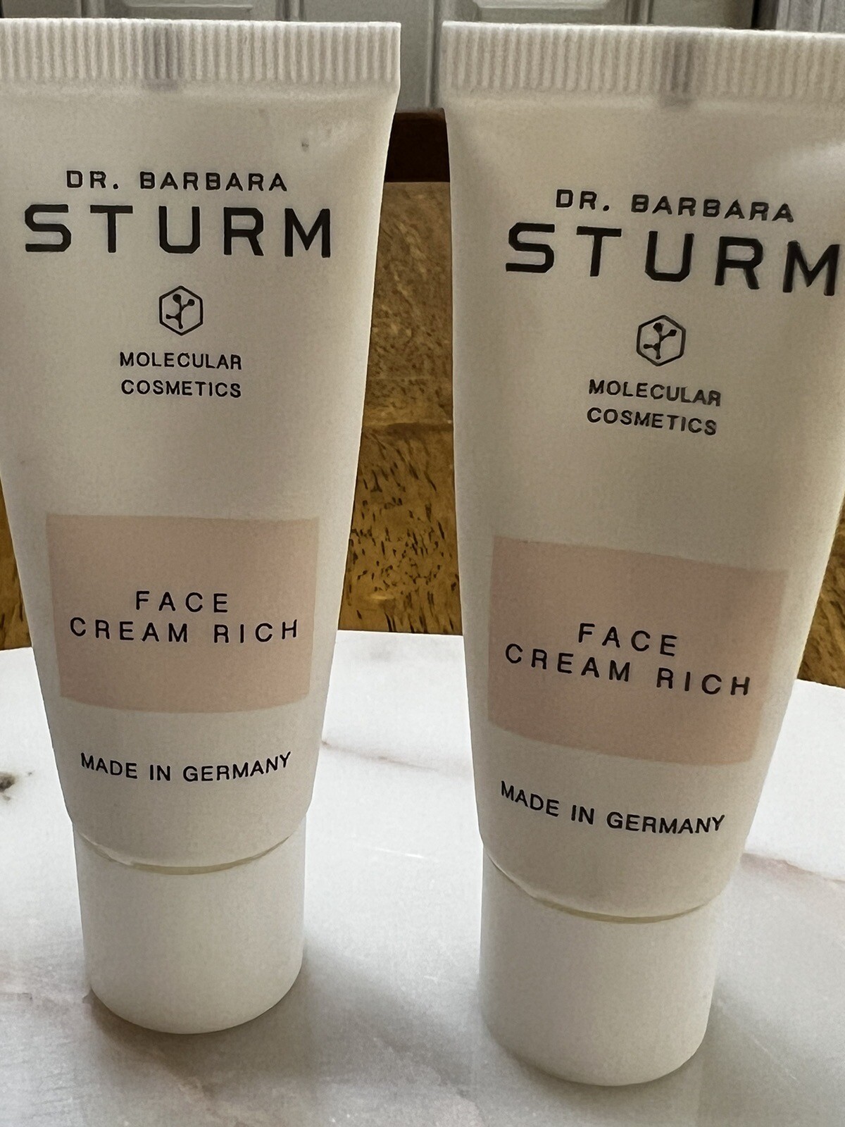 (Set Of 3) 2 Dr Barbara Sturm Face Cream Rich 0.67 oz / 1 Anti-Pollution Drops