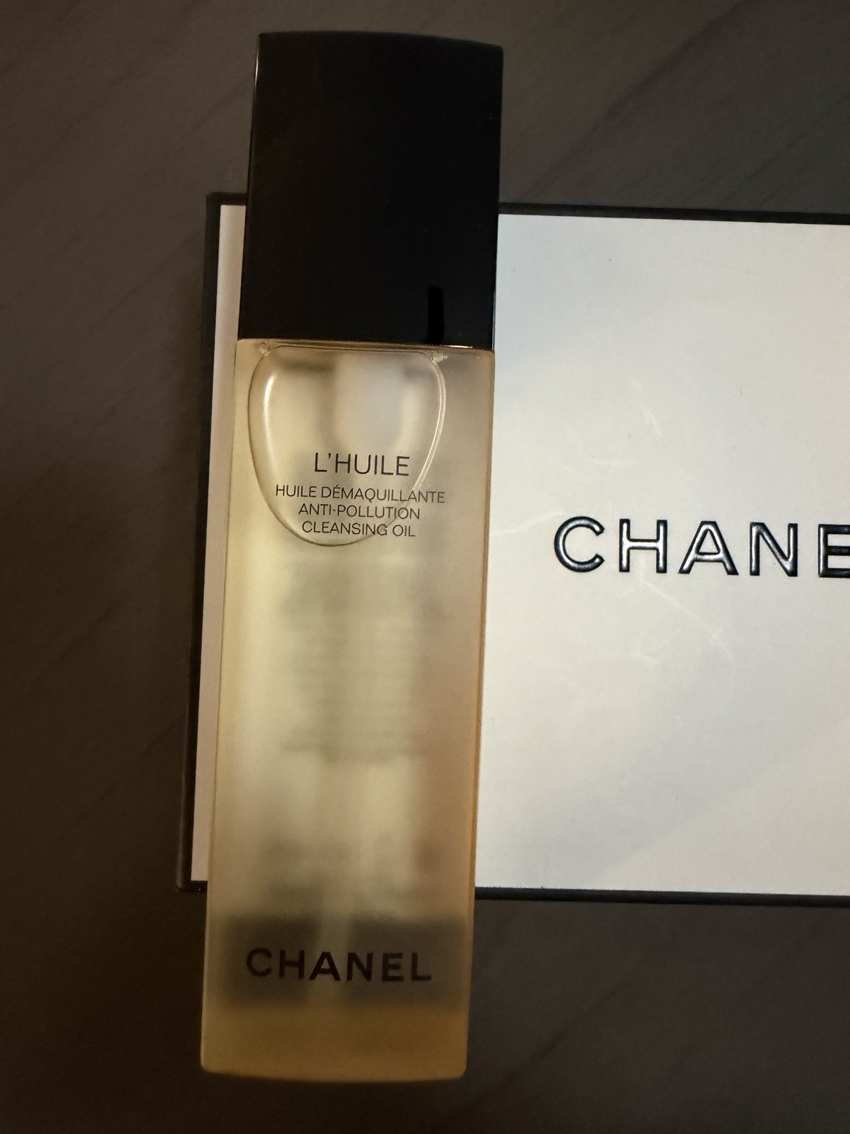 CHANEL L’HUILE Demaquillant 5 oz 150 ml ANTIPOLLUTION CLEANSING OIL New BC 5701