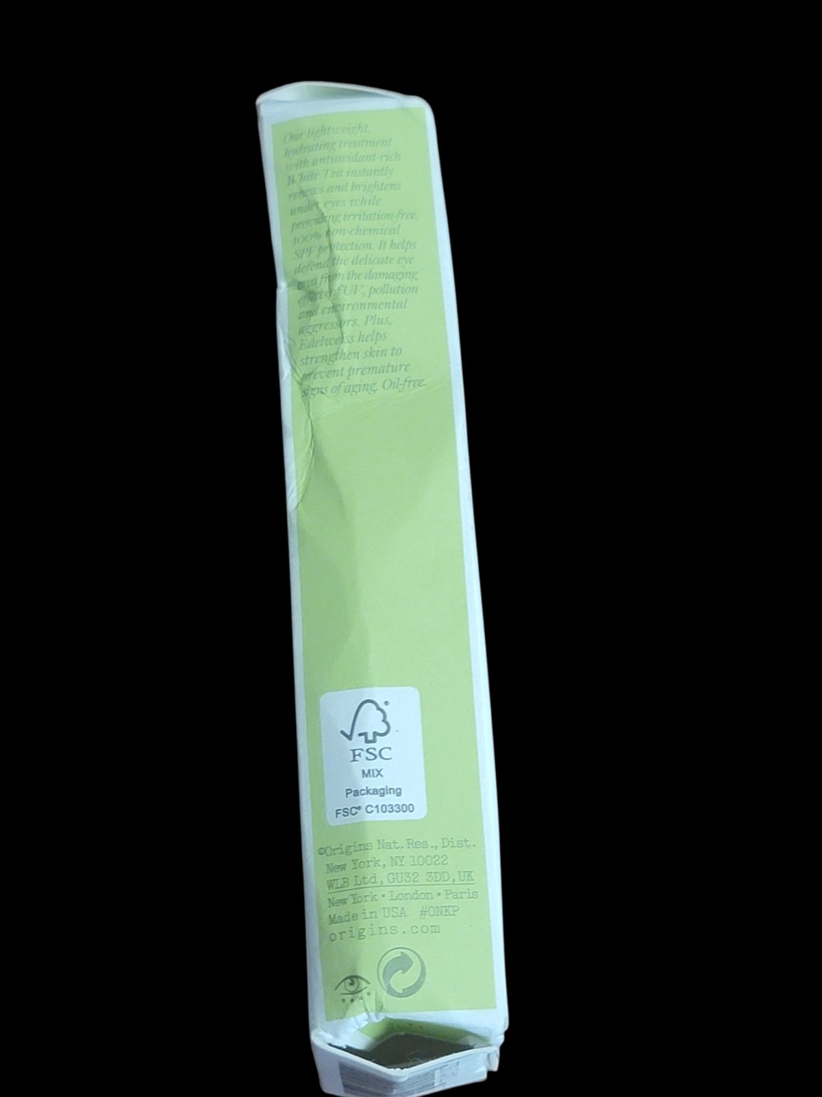 Origins A Perfect World Age-Defense Eye Cream with White Tea 0.5 oz