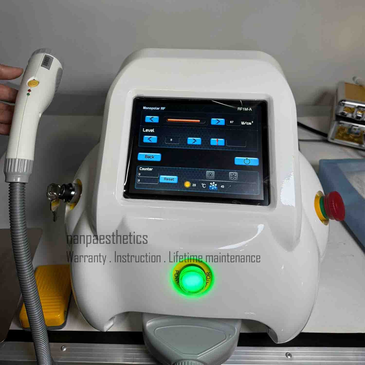 2 Handles CRYO R-F Machine Face Lifting Tighten Body Slimming Sculpt Fat Removal