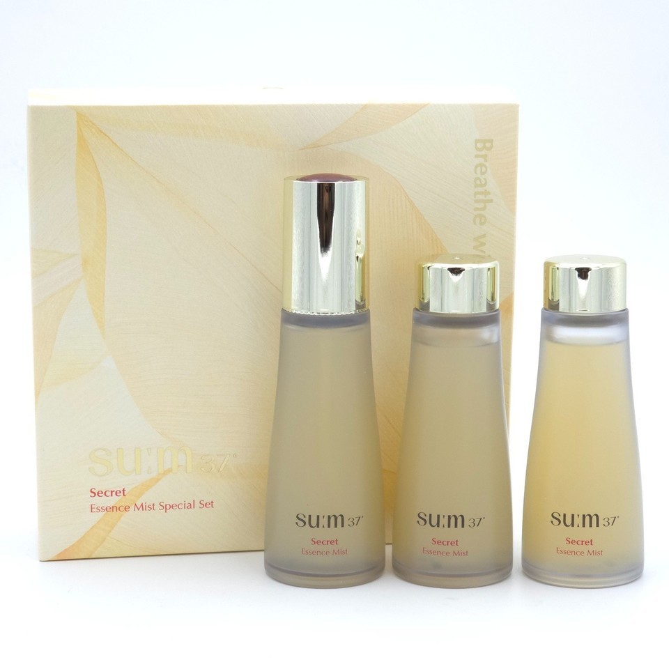 su:m37 Secret Essence Mist Special Set 3 Items Moisturizing K-Beauty