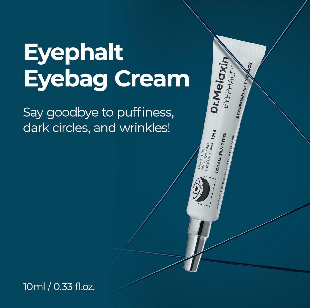 [Dr. melaxin] Eyephalt Eyecream for Eyebags, K-beauty , 10ml