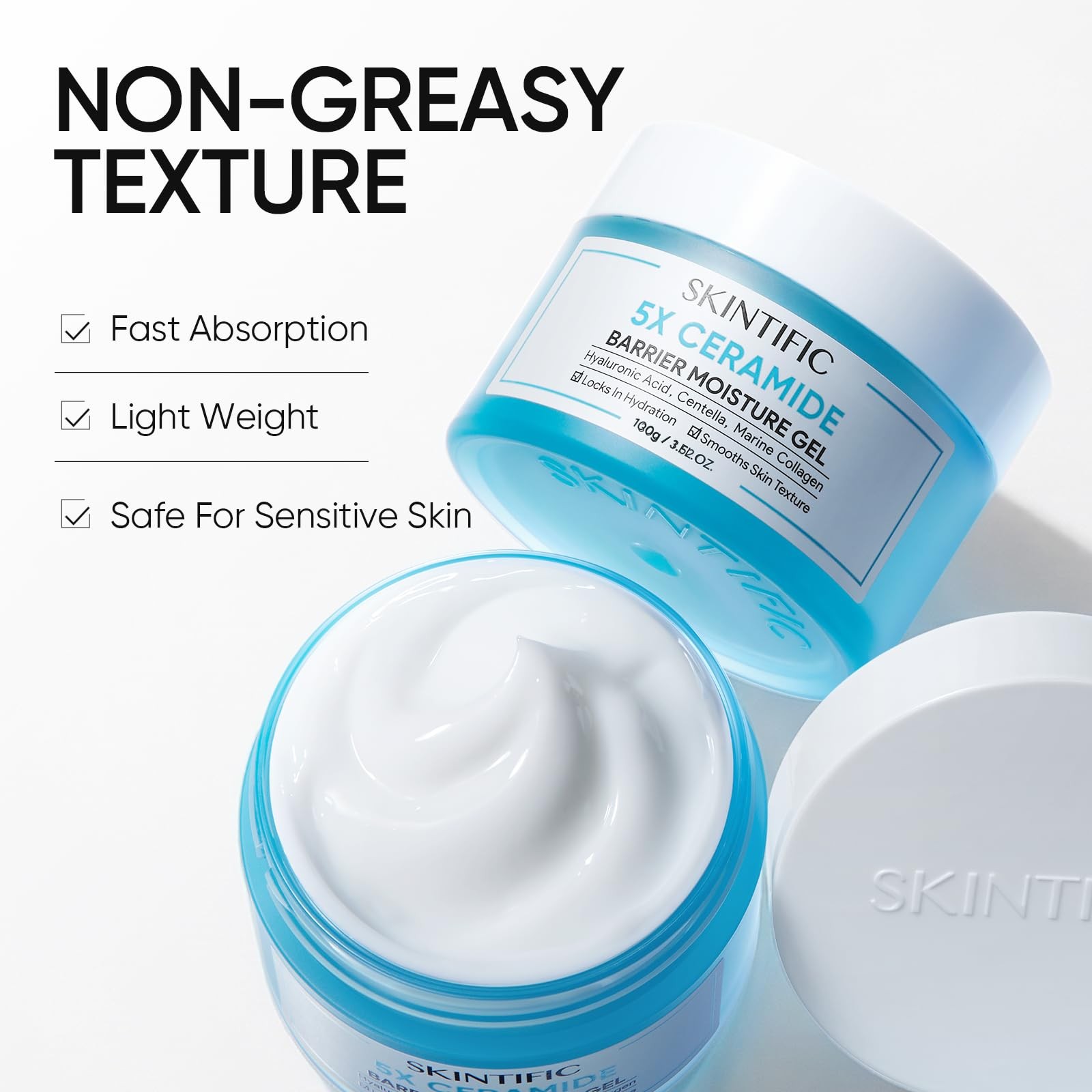 Face Moisturizer with 5X Ceramides, Hydrating Moisture Barrier Repair Cream f…