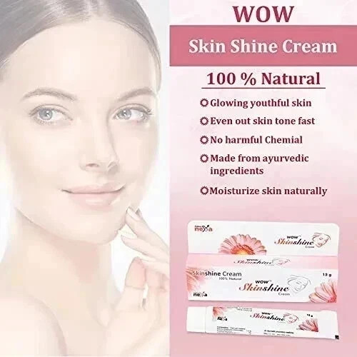 2X 30g Skin Shine Cream Quick Skin Renewal Relief From Redness Swelling &itching