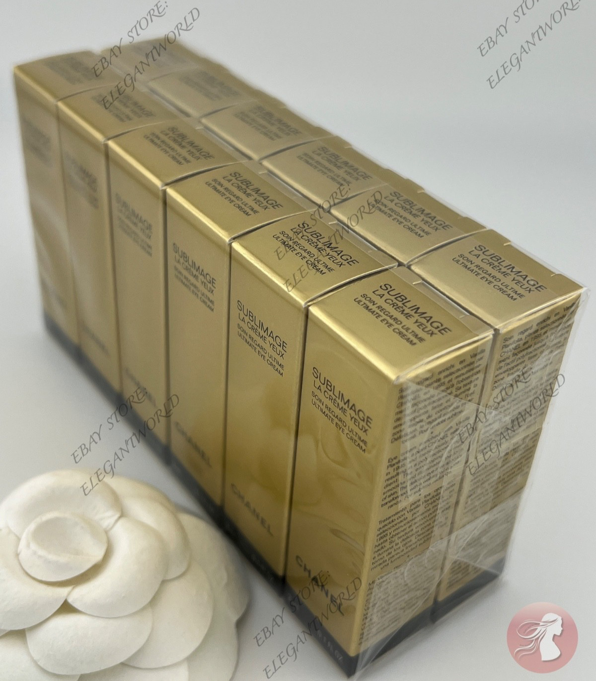 12 x Chanel Sublimage La Creme Yeux Eye Cream 3ml / 0.1oz each