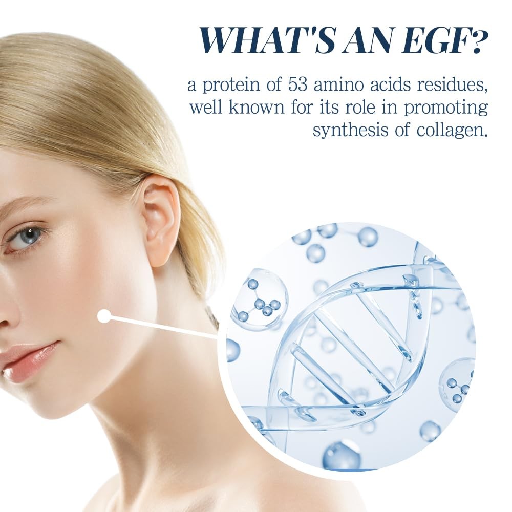 EGF Serum Epidermal Growth Factor 0.33 Fl. Oz. 10ml Fl Oz (Pack of 1)