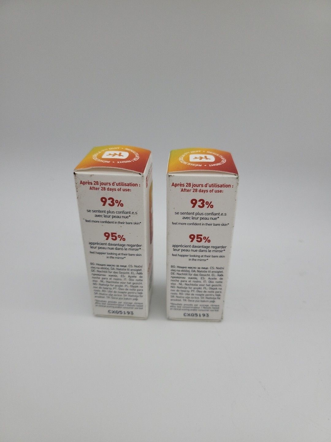2x erborian SKIN THERAPY Multi-Perfecting Night Oil 10mL / 0.33 fl oz each NIB