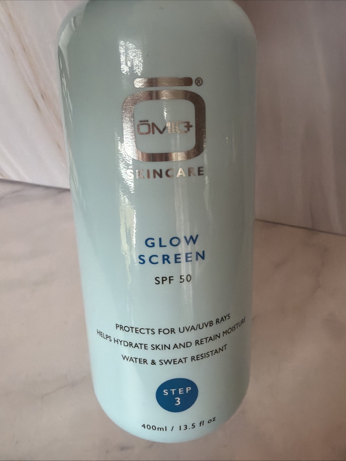 OMIC Skincare Glow Screen SPF 50 Sunscreen Hydrating Water Resistant
