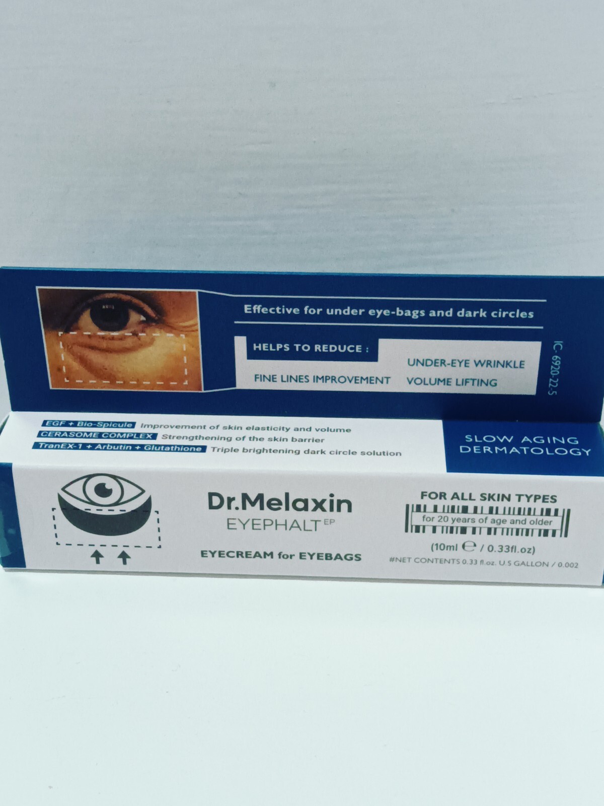 [Dr. melaxin] Eyephalt Eyecream for Eyebags, K-beauty , 10ml