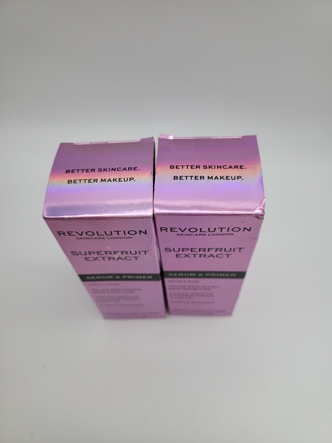 Revolution Superfruit Extract Serum & Primer 1.05 fl oz Pack Of 2
