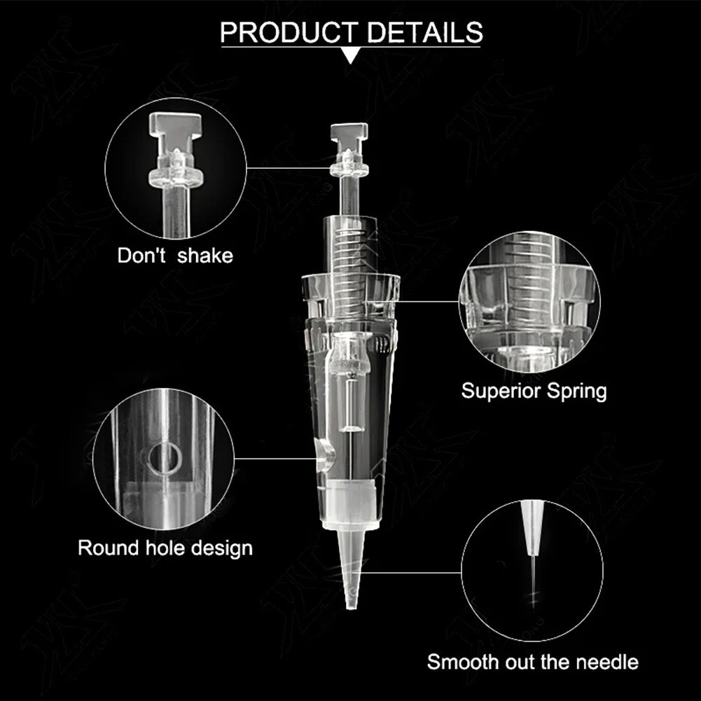 Microneedling Skin Roller Cartridges M8 for Home Use (36pin 10pcs)
