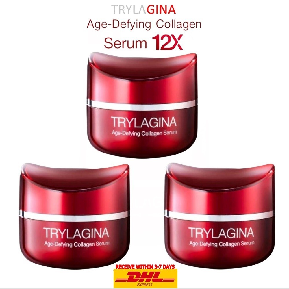 3Box 30g. TRYLAGINA Age – Defying Collagen Serum 12X 5D Matrixcolla Anti-Wrinkle