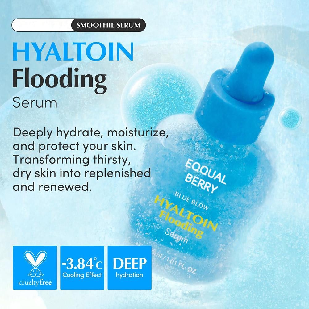 EQQUALBERRY Vitamin Illuminating Serum Bakuchiol Plumping Face Serum 30ml