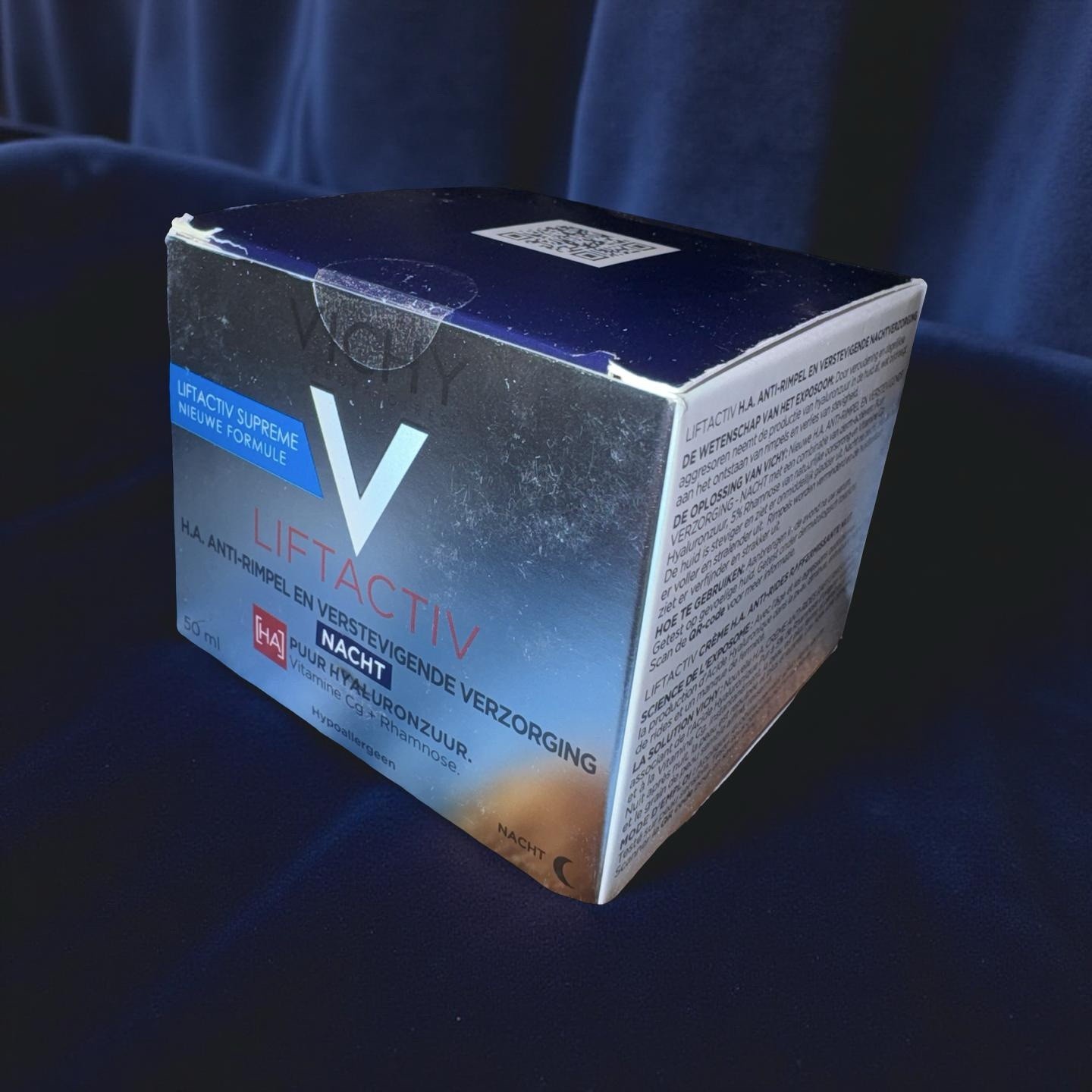 Liftactiv H.A. Anti-Wrinkle Firming oz Night, 50ml 1.69FL Cream, Vichy