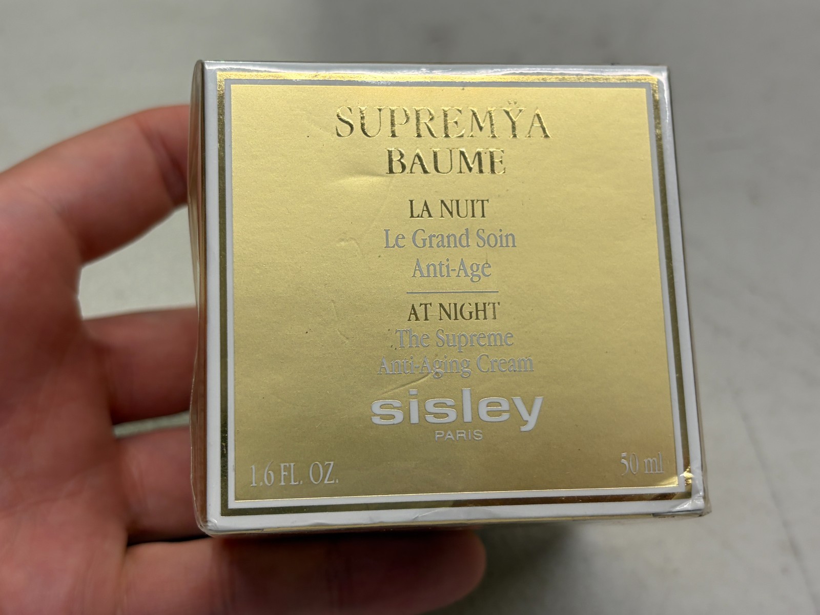 SISLEY PARIS Supremya Baume At Night The Supreme Anti-Aging Cream 50ml — Sealed