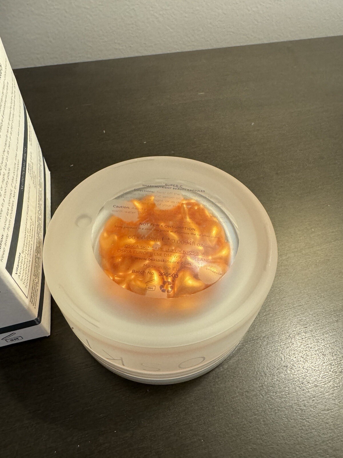 Oskia Super C Smart Nutrient Beauty Capsules 60 pieces Full Size NIB