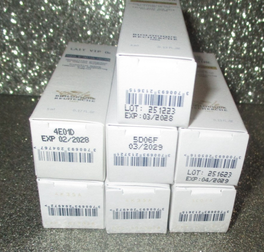 Biologique Recherche Skincare Samples Lot of 7 NEW
