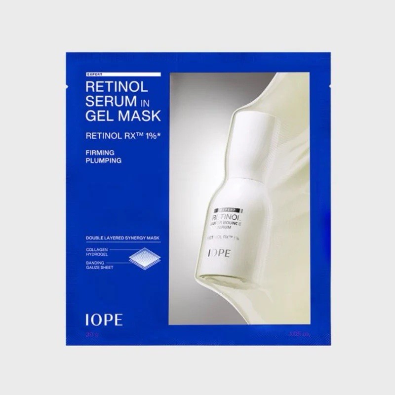 IOPE Retinol Serum In Gel Mask 30g x 7 EA K-beauty