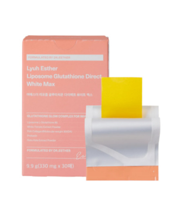 Esther Formula Liposome Glutathione White Max 330mg (30ea) – Authentic/US Seller