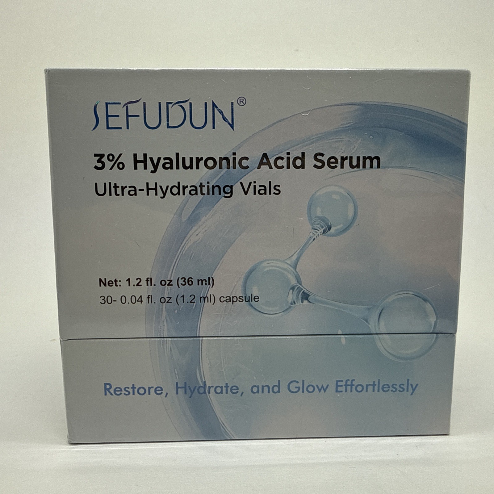 Hyaluronic Acid Serum Ultra-Hydrating Vials Box of 30 EXP 2/28