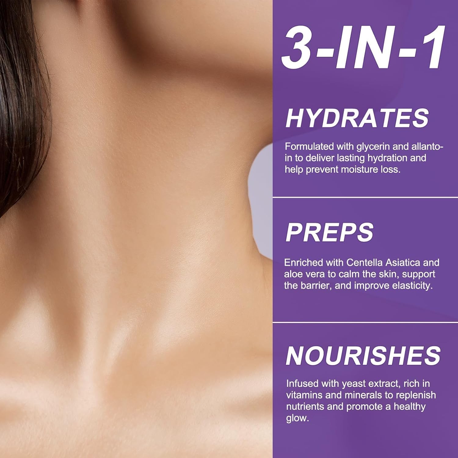 Advanced Neck Firming Cream 4.23Oz – Reduces Wrinkles with Roller Massage Design