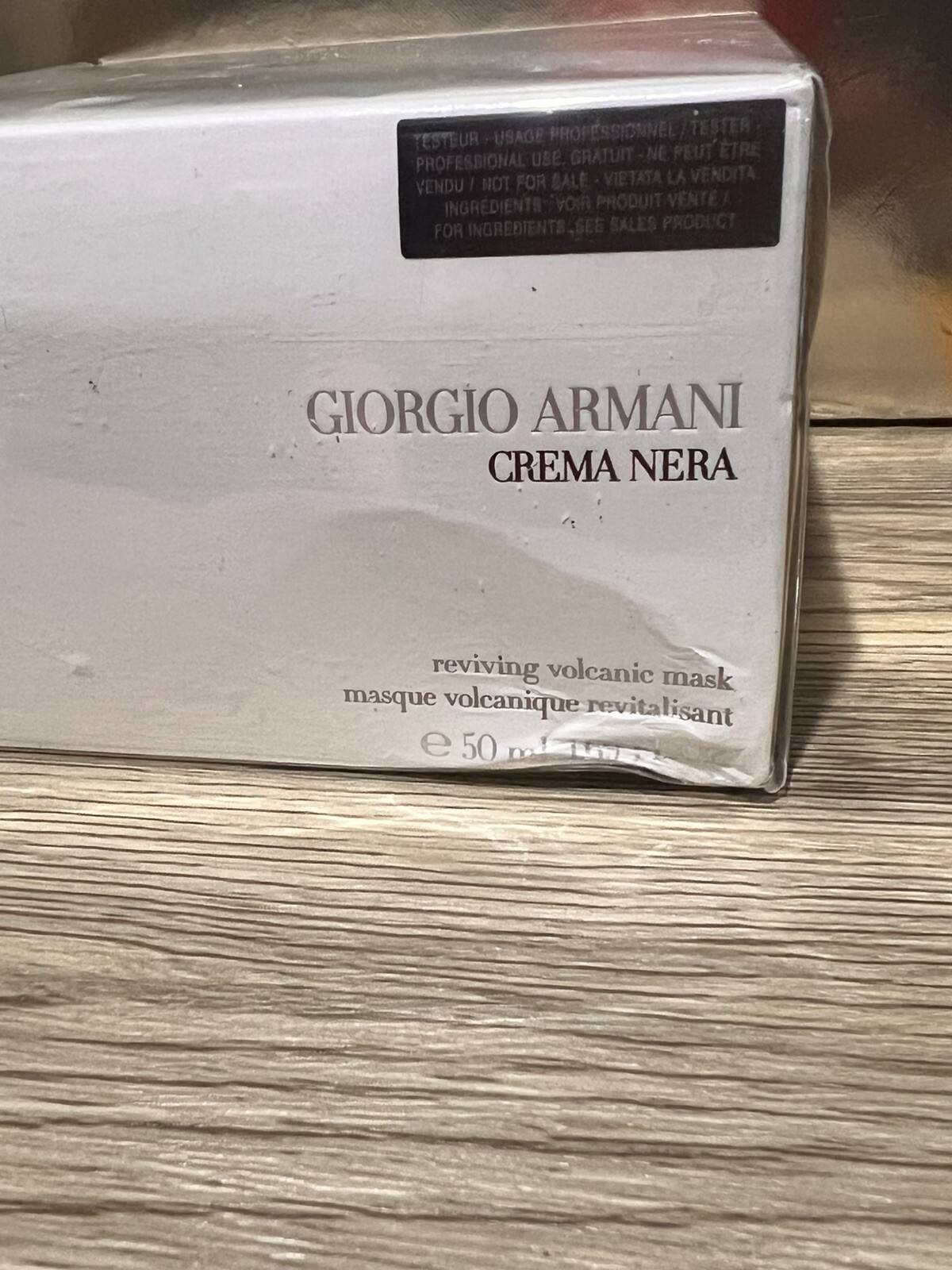 Giorgio Armani Crema Nera REVIVING VOLCANIC MASK 50ML 1.69FL OZ NIB