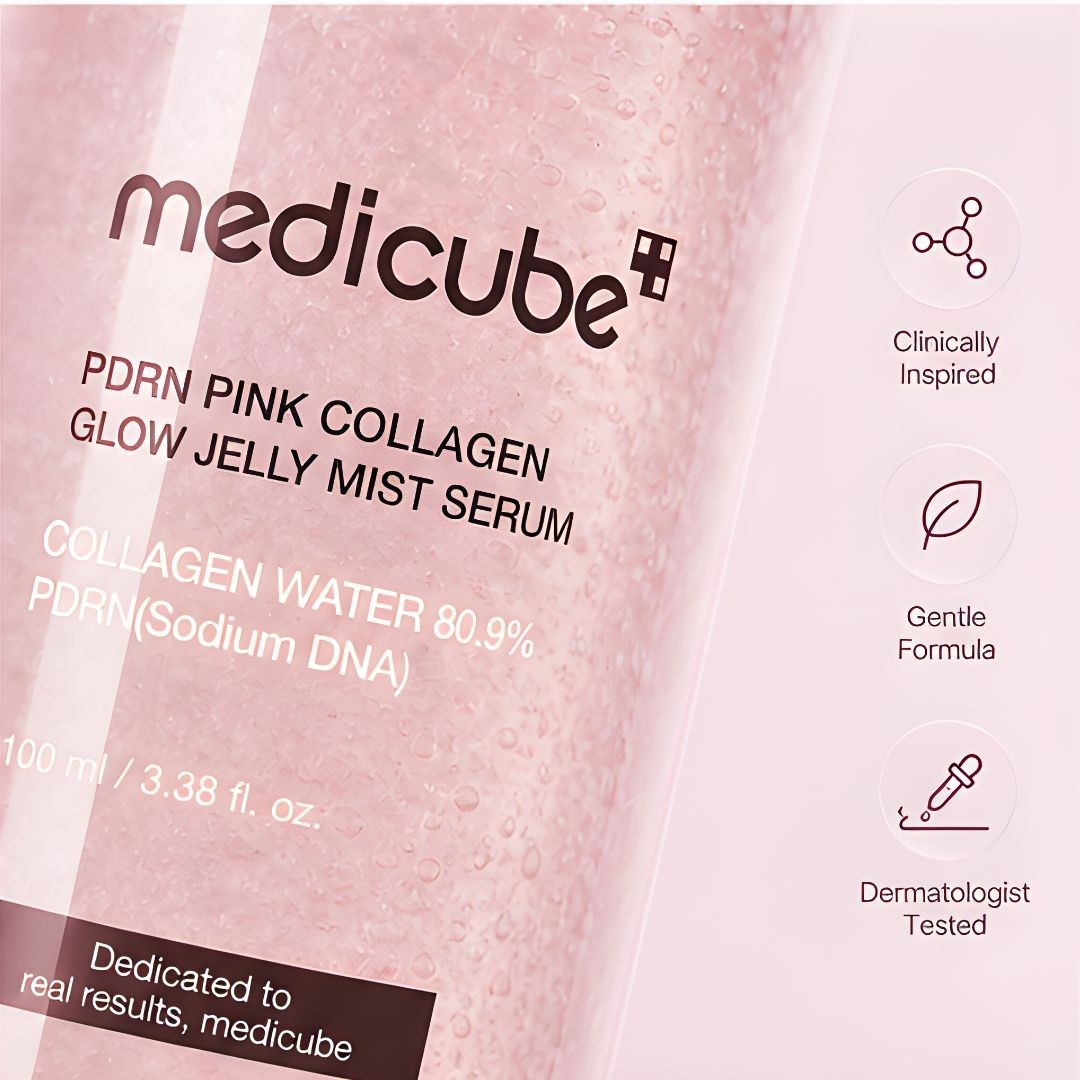 Medicube PDRN Pink Collagen Jelly Mist 100ml Special Set