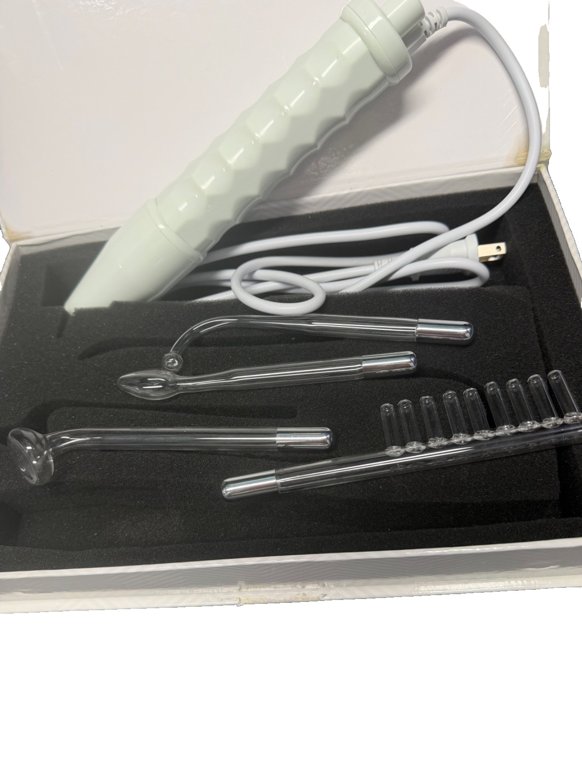 Skin Therapy Wand Machine Neon Anti Aging.Pure Daily Care NuDerma Handheld