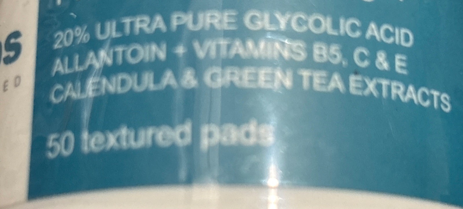 QRxLabs Glycolic Acid 20% Resurfacing Pads – 50 Pads – 04/2026