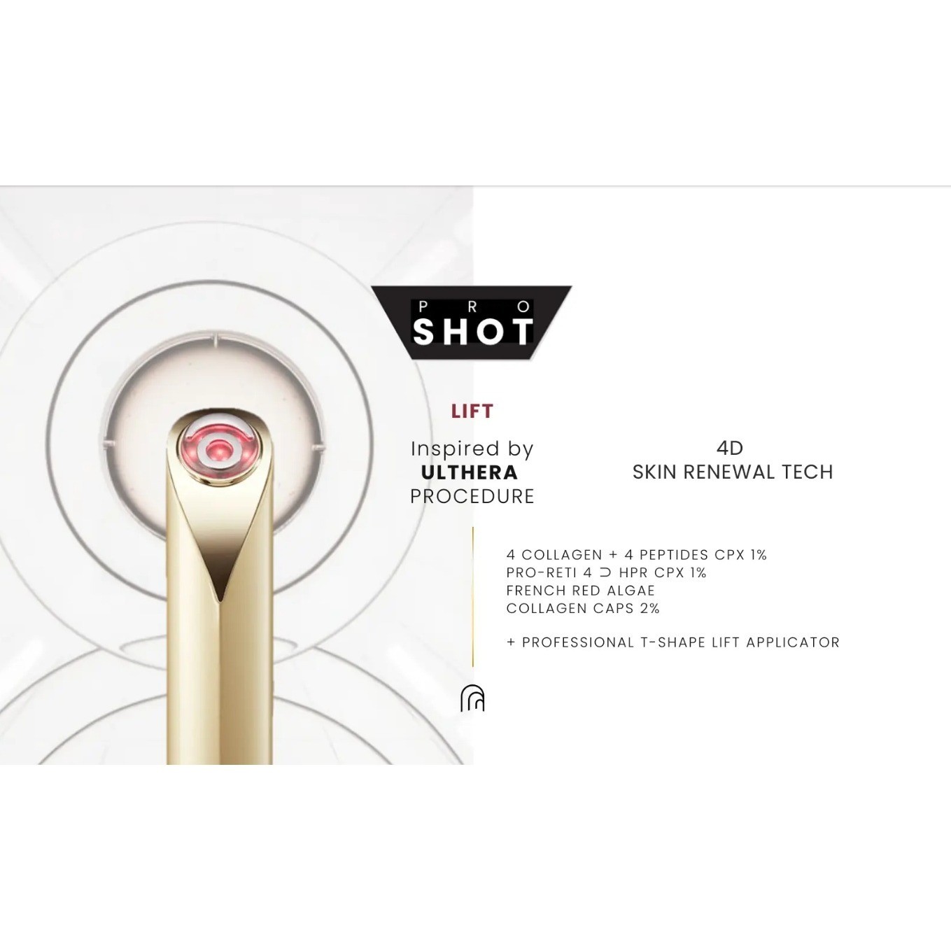 AHC Pro Shot Colla-Juvenation Lift 4 Skincare Set Serum and Eye Cream K-Beauty
